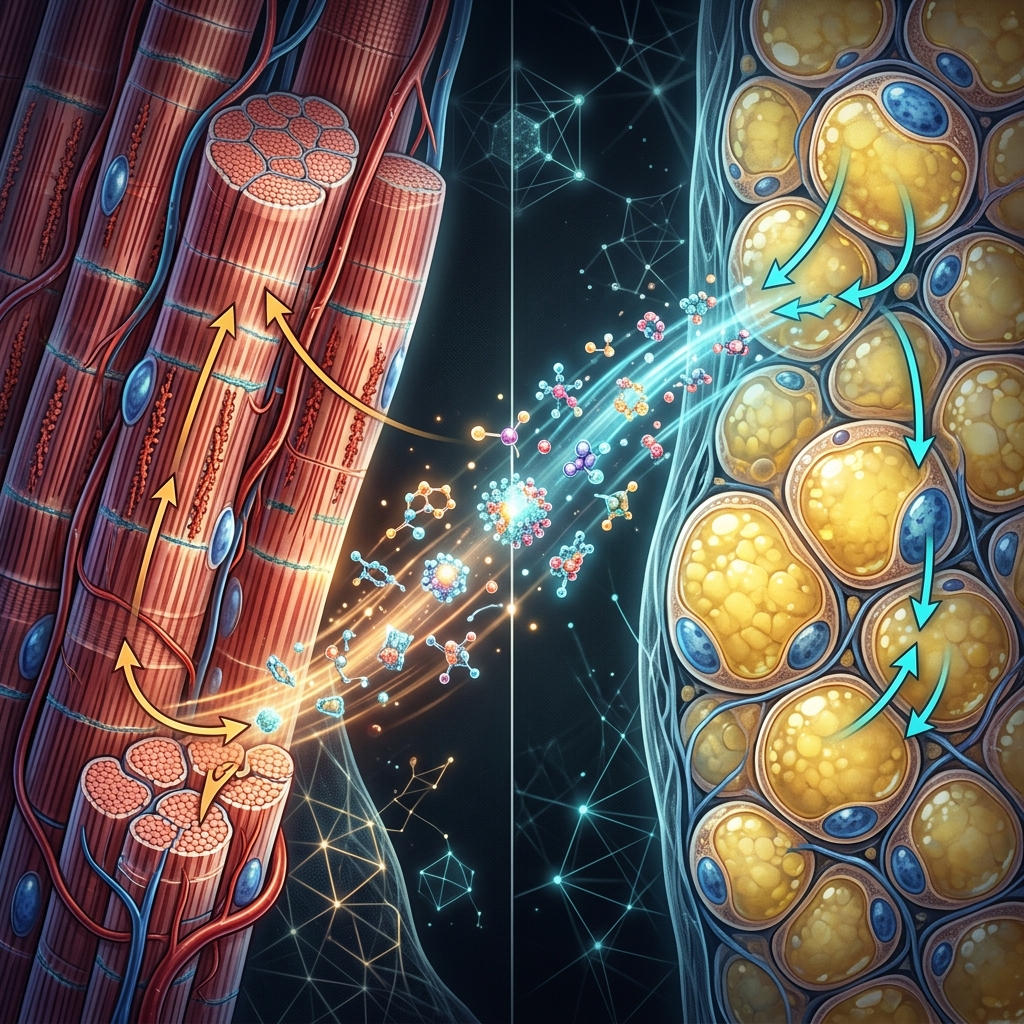 Body composition peptide research