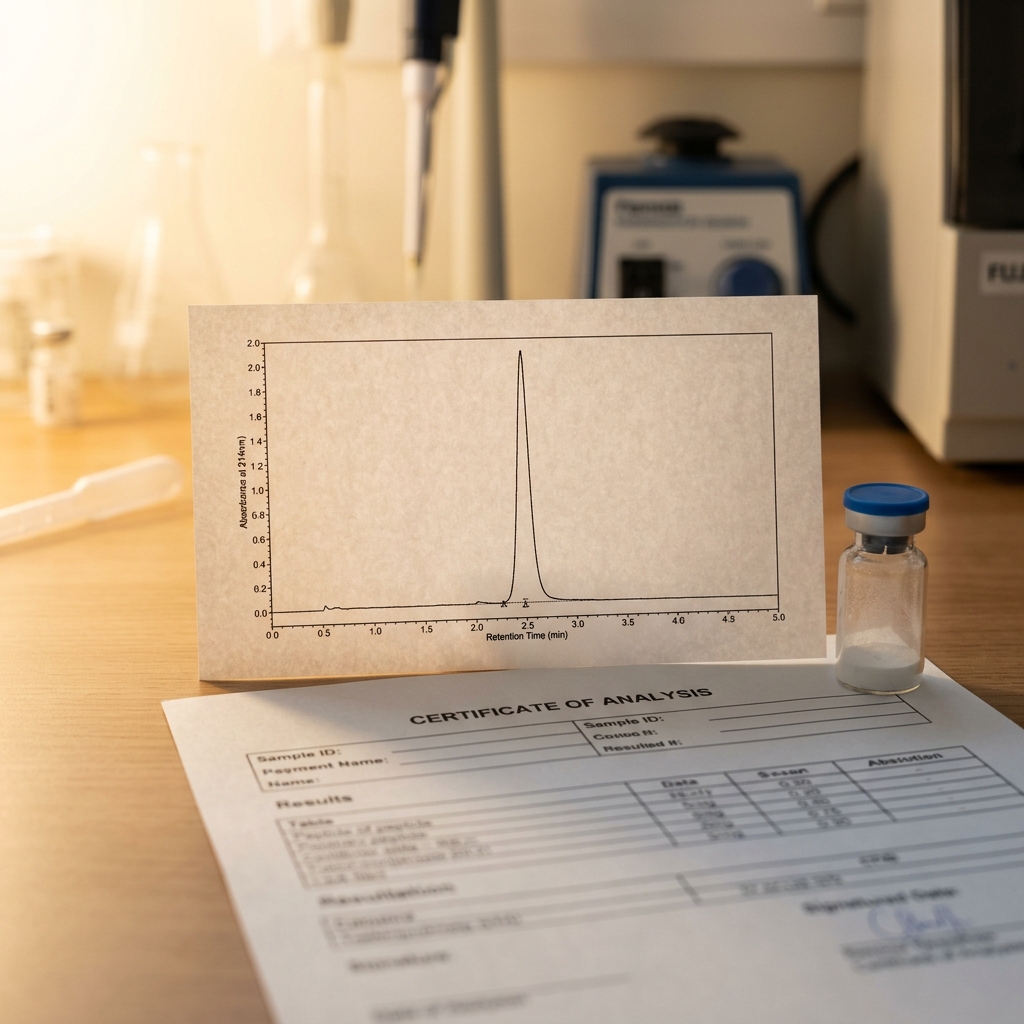 Certificate of Analysis guide