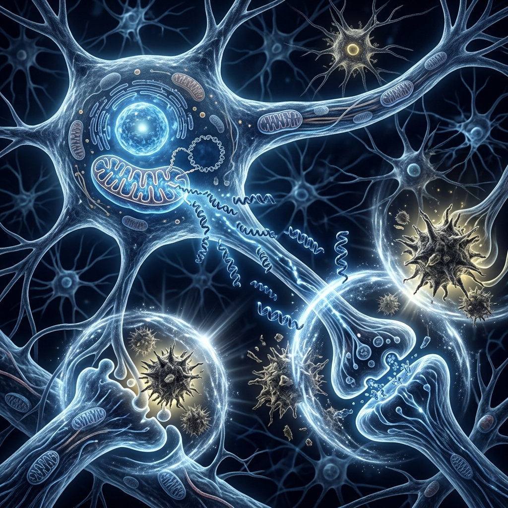 Humanin neuroprotective peptide
