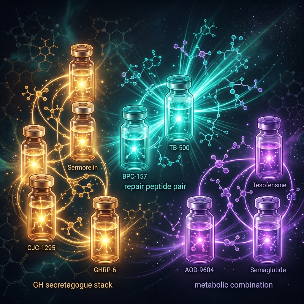 Peptide research combinations