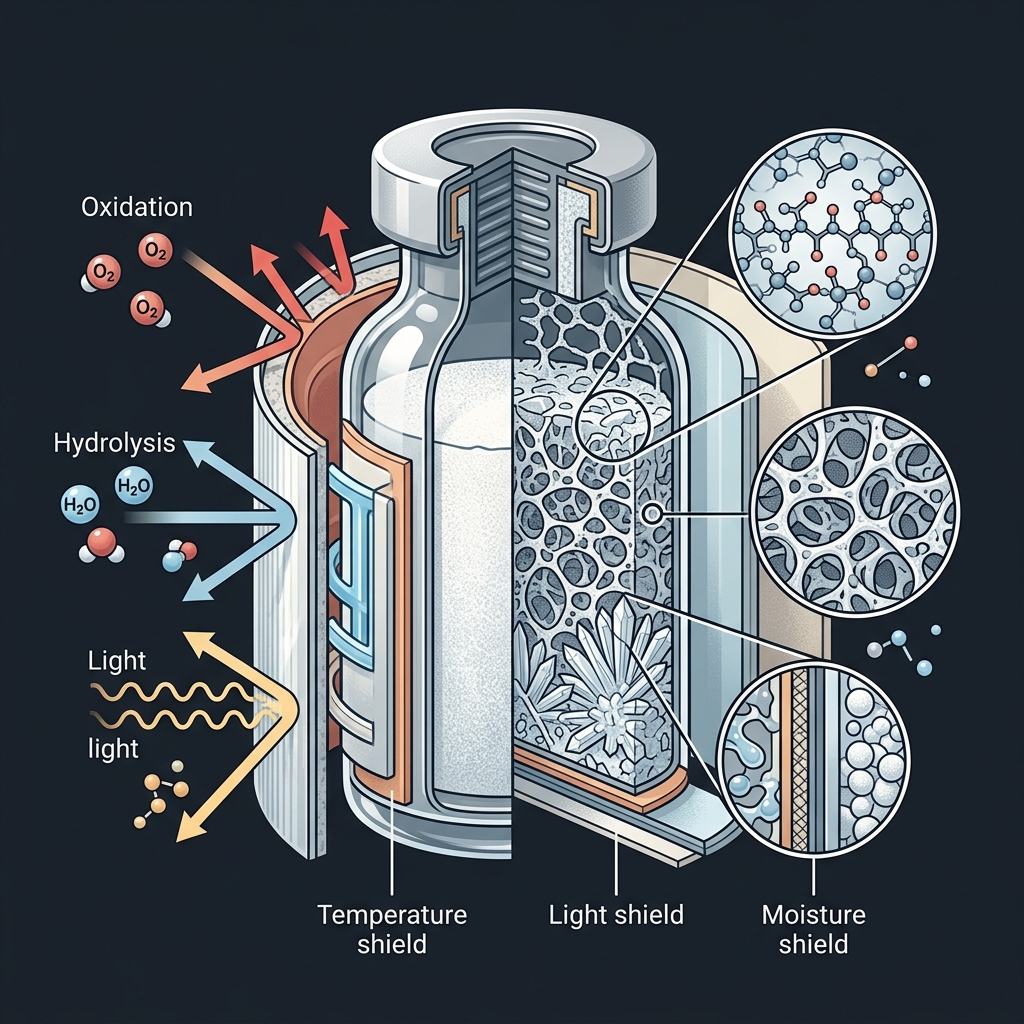 Peptide storage and stability