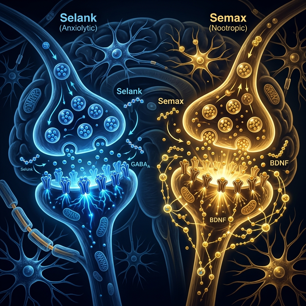 Selank Semax nootropic peptides