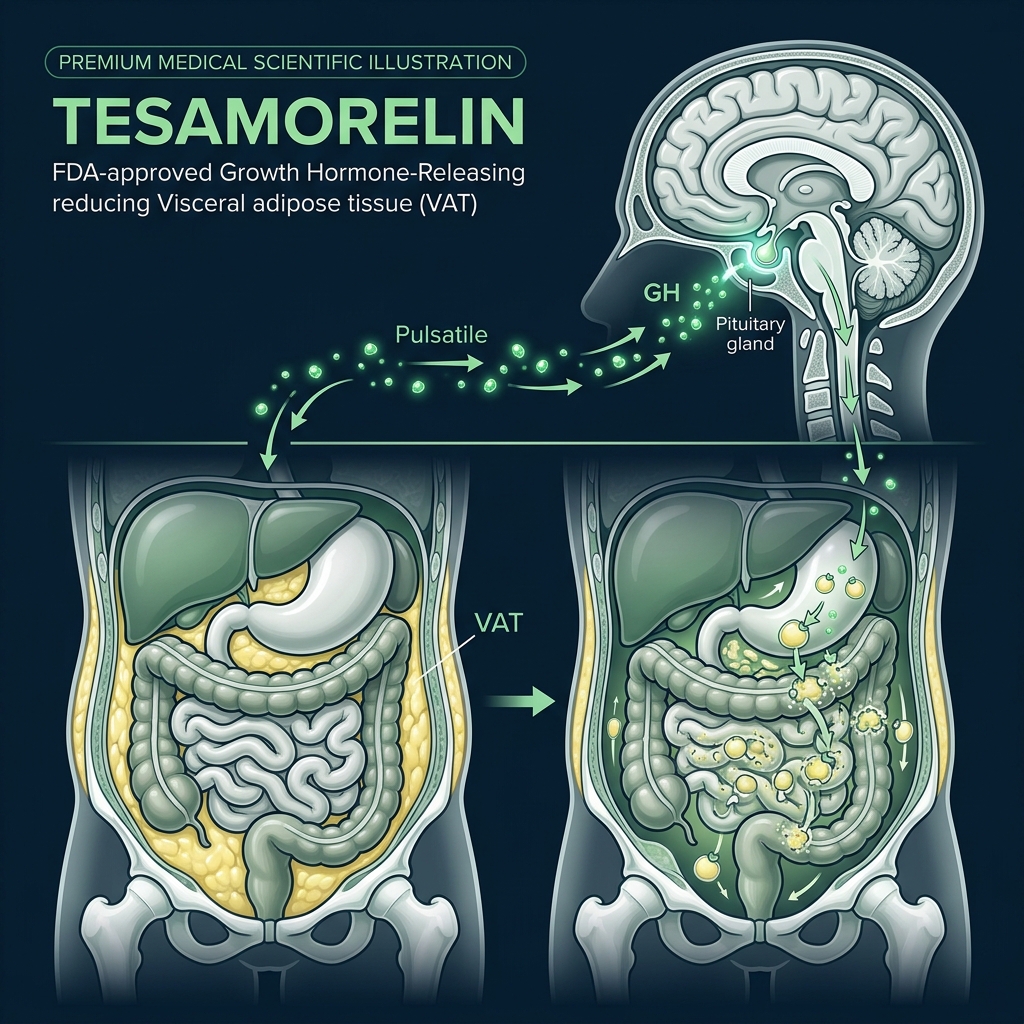 Tesamorelin GHRH analog