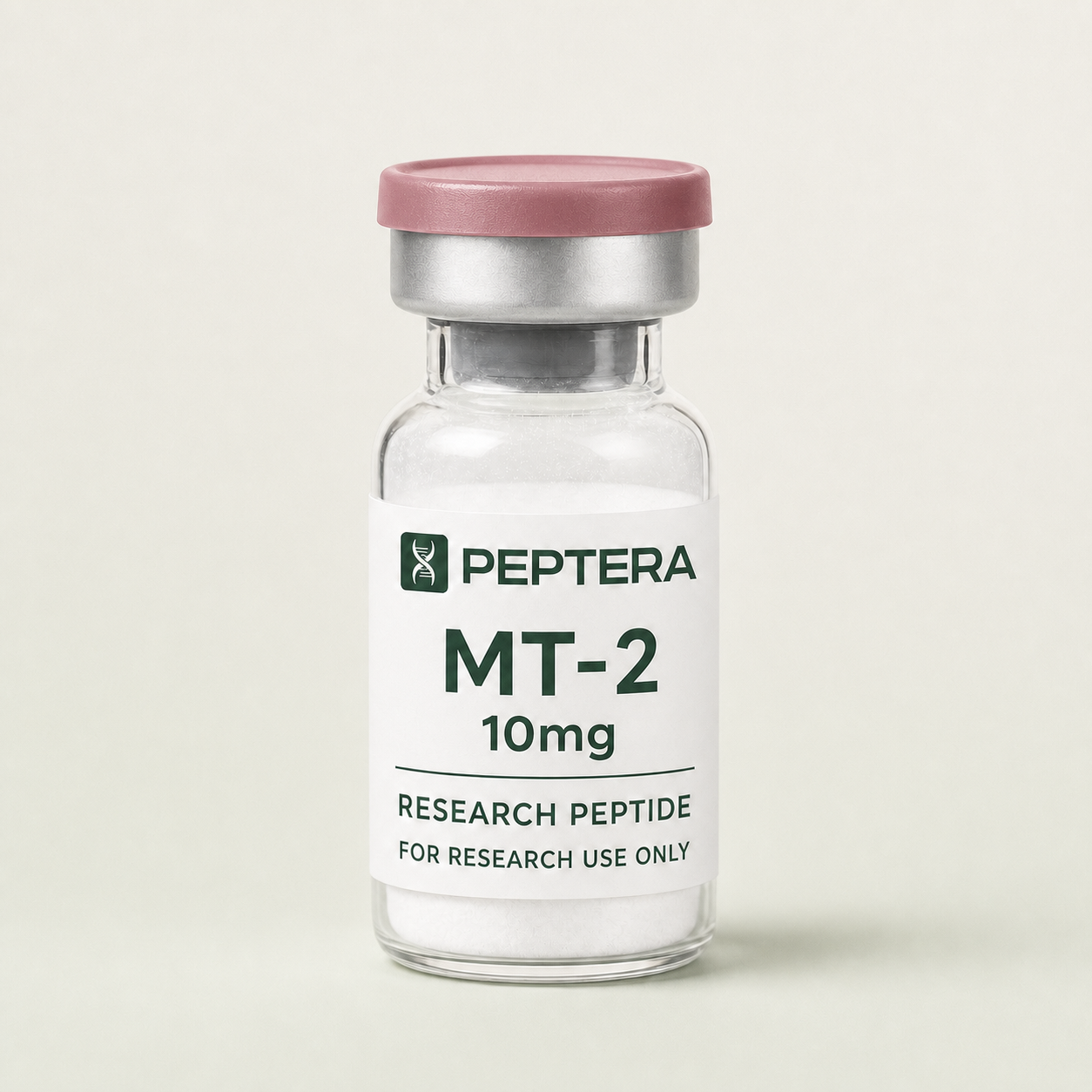 MT-2 Peptera Research product vial