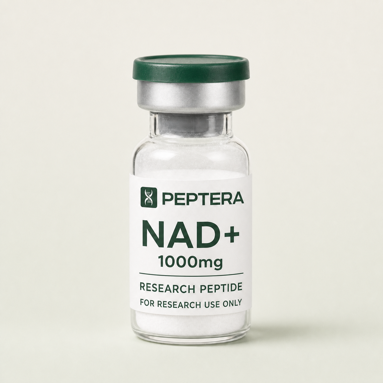 NAD+ Peptera Research product vial
