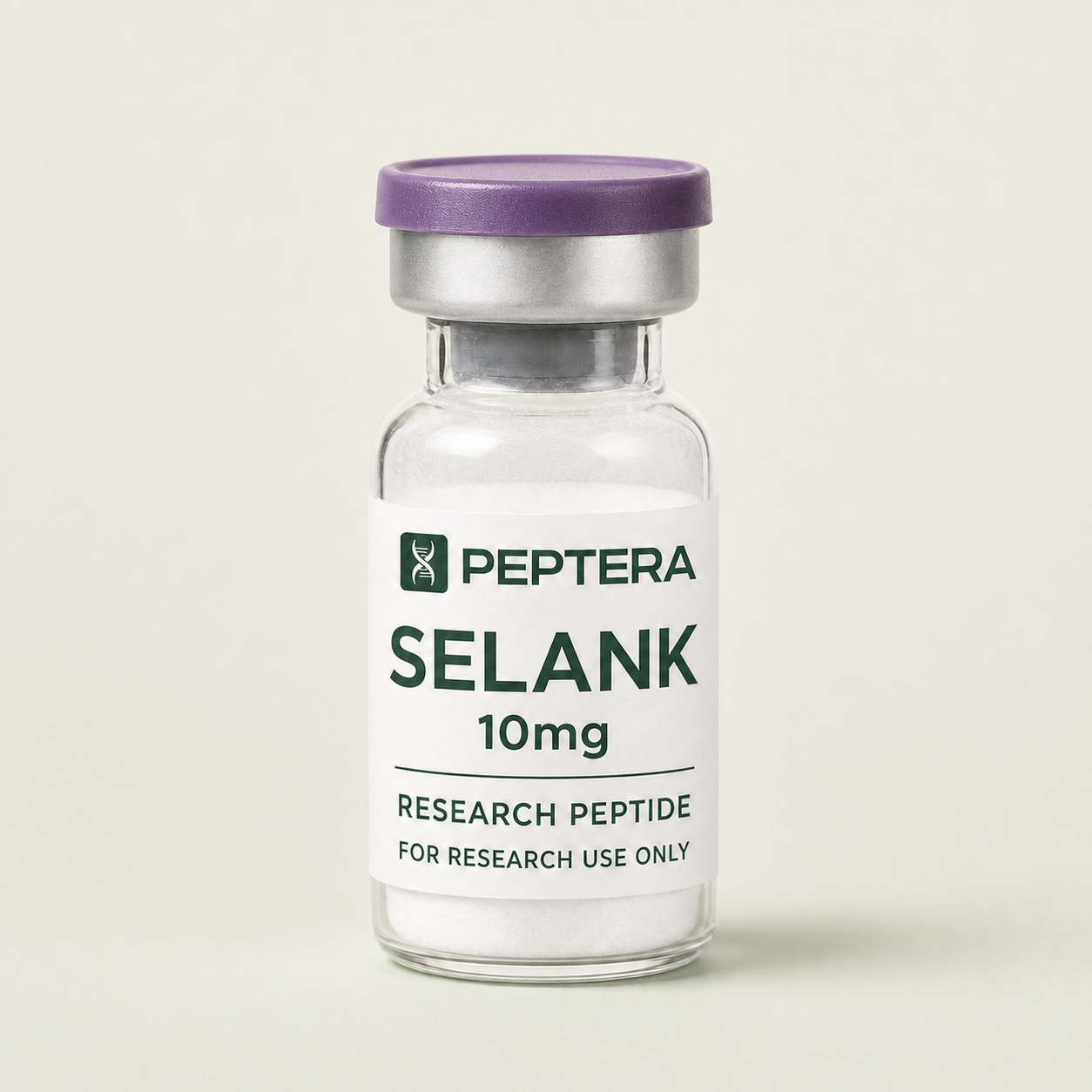 Selank Peptera Research product vial