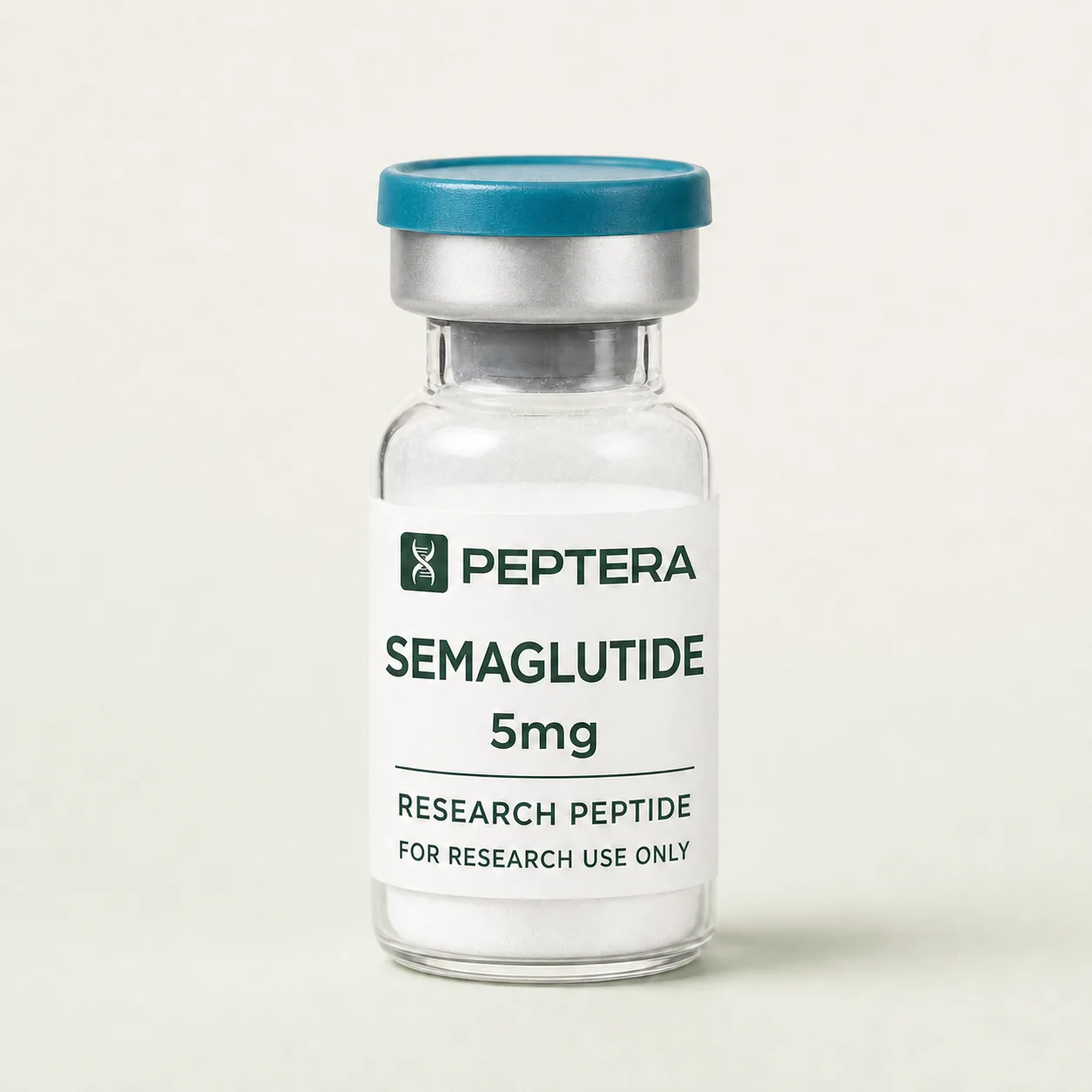 Semaglutide Peptera Research product vial